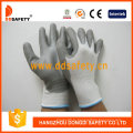 Нейлон/полиэстер с полиуретановым покрытием на ладони и пальцах перчаток (DPU108)